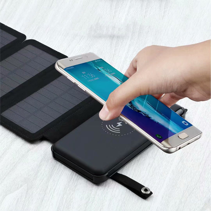 Detachable Solar Power Bank Wireless Charging Detachable Solar Power Bank Wireless Charging